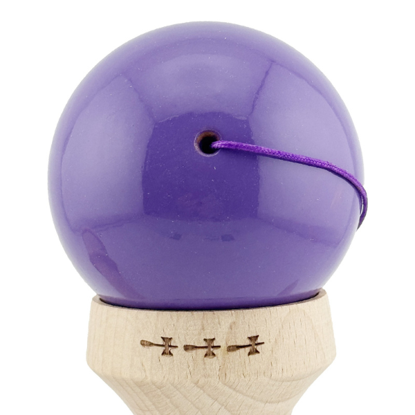 «Kendama Flippy X Original Rainbow», профессиональная, металлический подшипник, веревка 62/65 см, сверхлипкая, большие чашки, King Size 7 х 6 х 18 см, индиго-коричневая