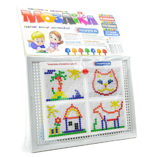 Игровой набор «Мозаика 12 для маленьких» 175 эл.