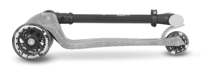 Самокат Qplay Sparkling Black