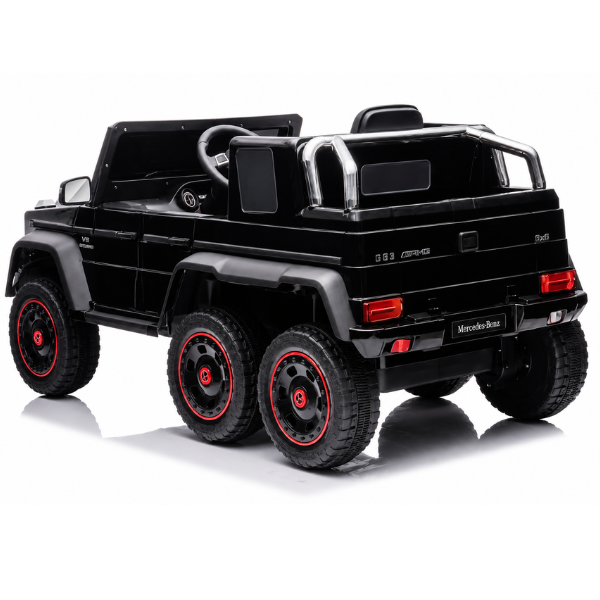 Машина Mercedes-Benz G63 AMG 6×6, Аккумулятор 12V10AH, 6 моторов 35W, EVA колеса, кожаные сидения