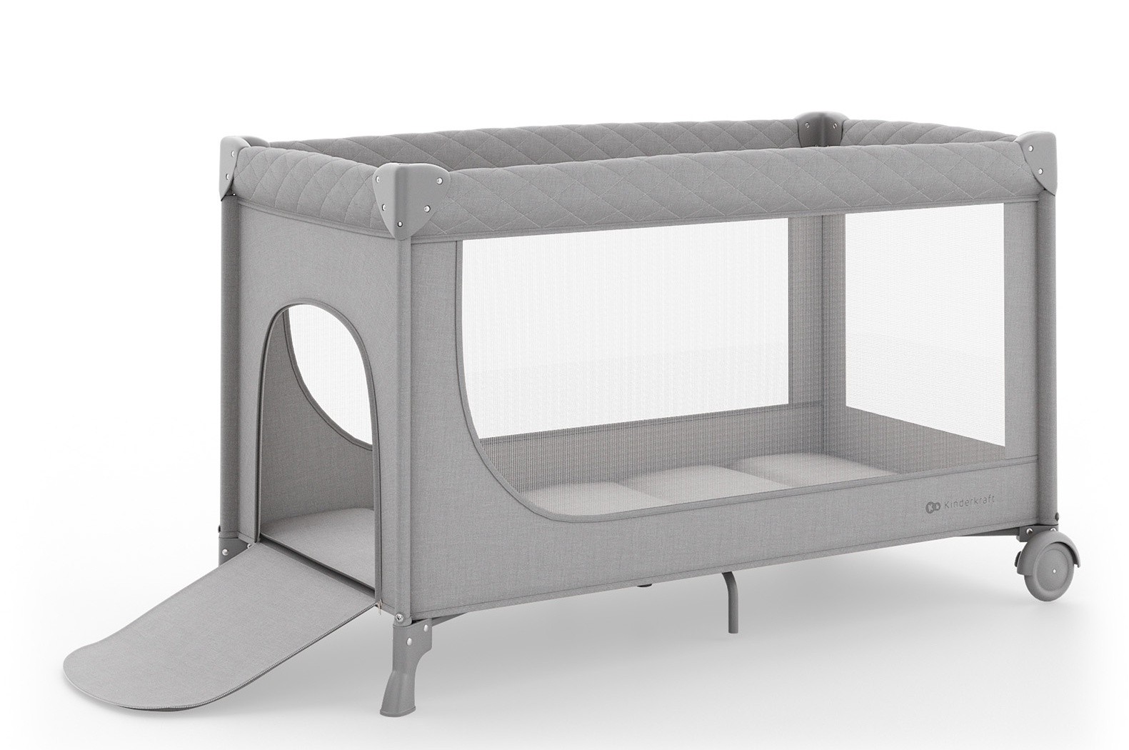 Манеж Kinderkraft Leody UP Grey (KCLEODUPGRY00AC)