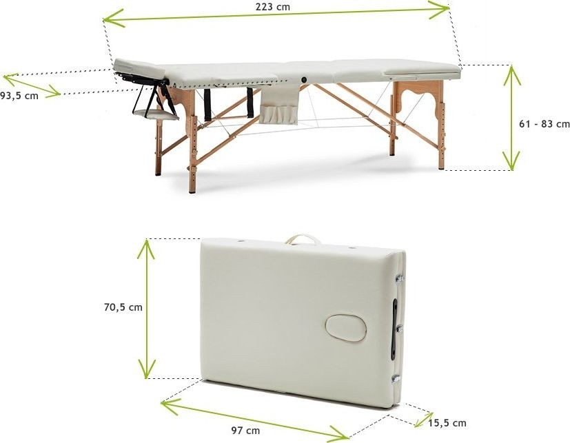 Массажный стол BodyFit 580 XXL