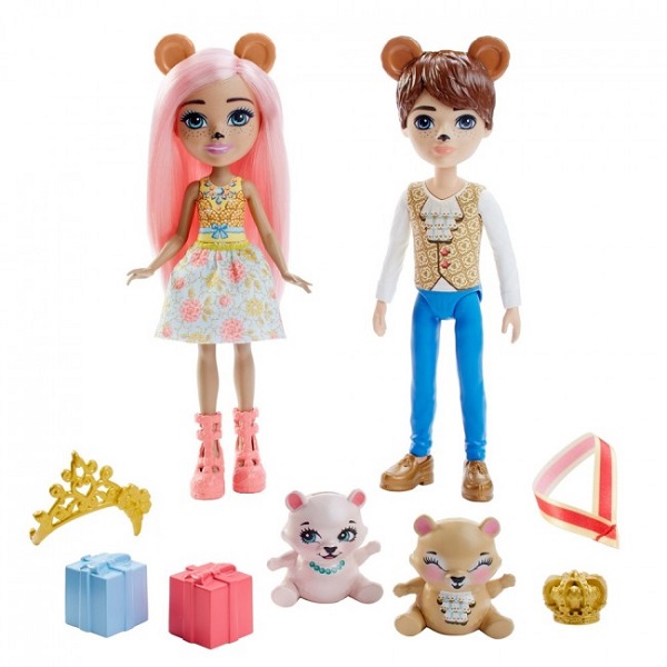 Enchantimals Набор «Королевская семья медведей»
