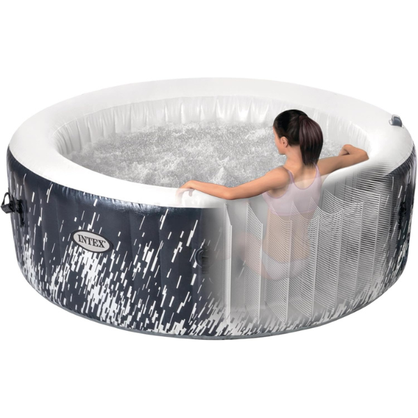 INTEX Надувной СПА джакузи “Glow Deluxe” 196х71 см, 795Л, 4-х местный