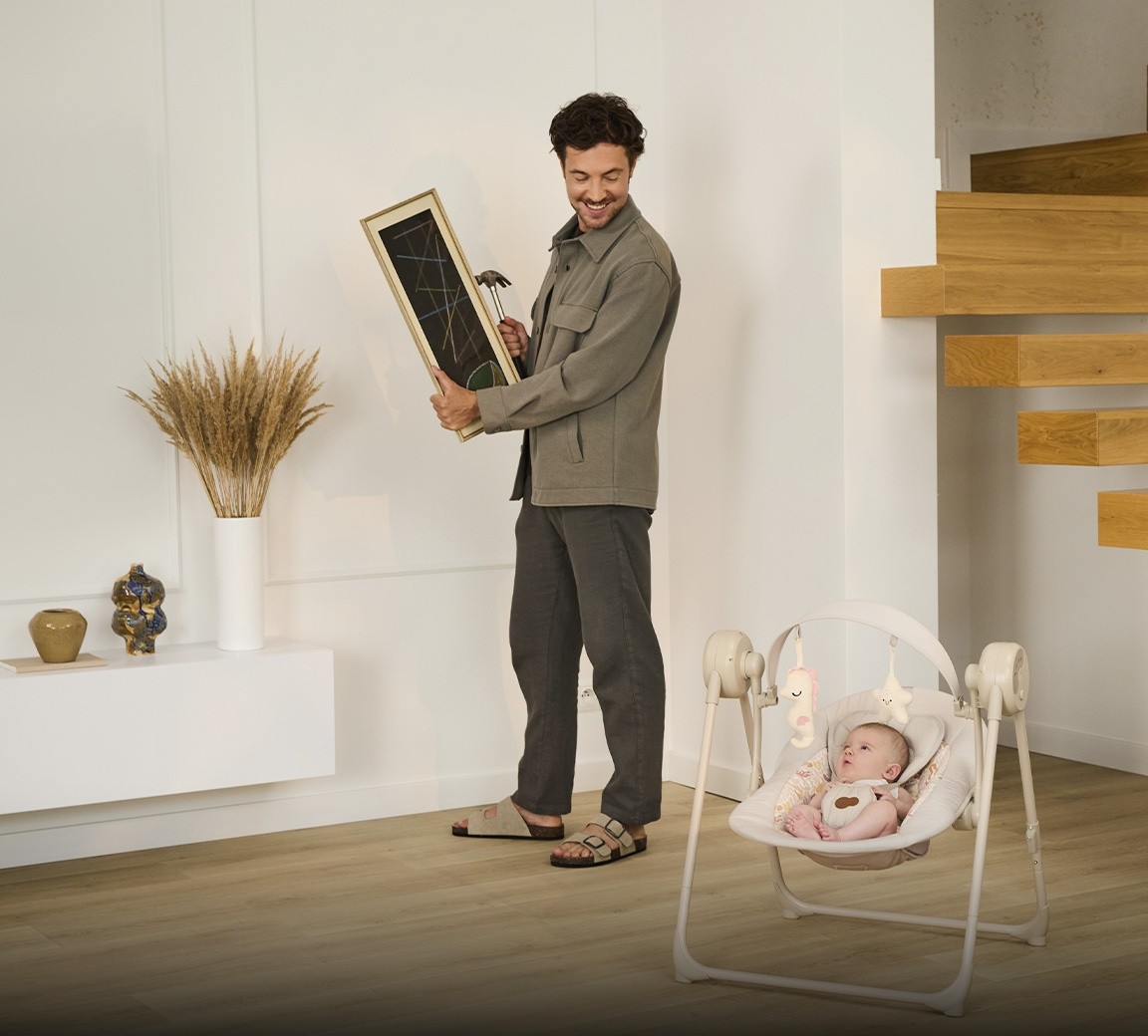 Электрические качели Kinderkraft Swingee Grey (KBSWIN00GRY0000)