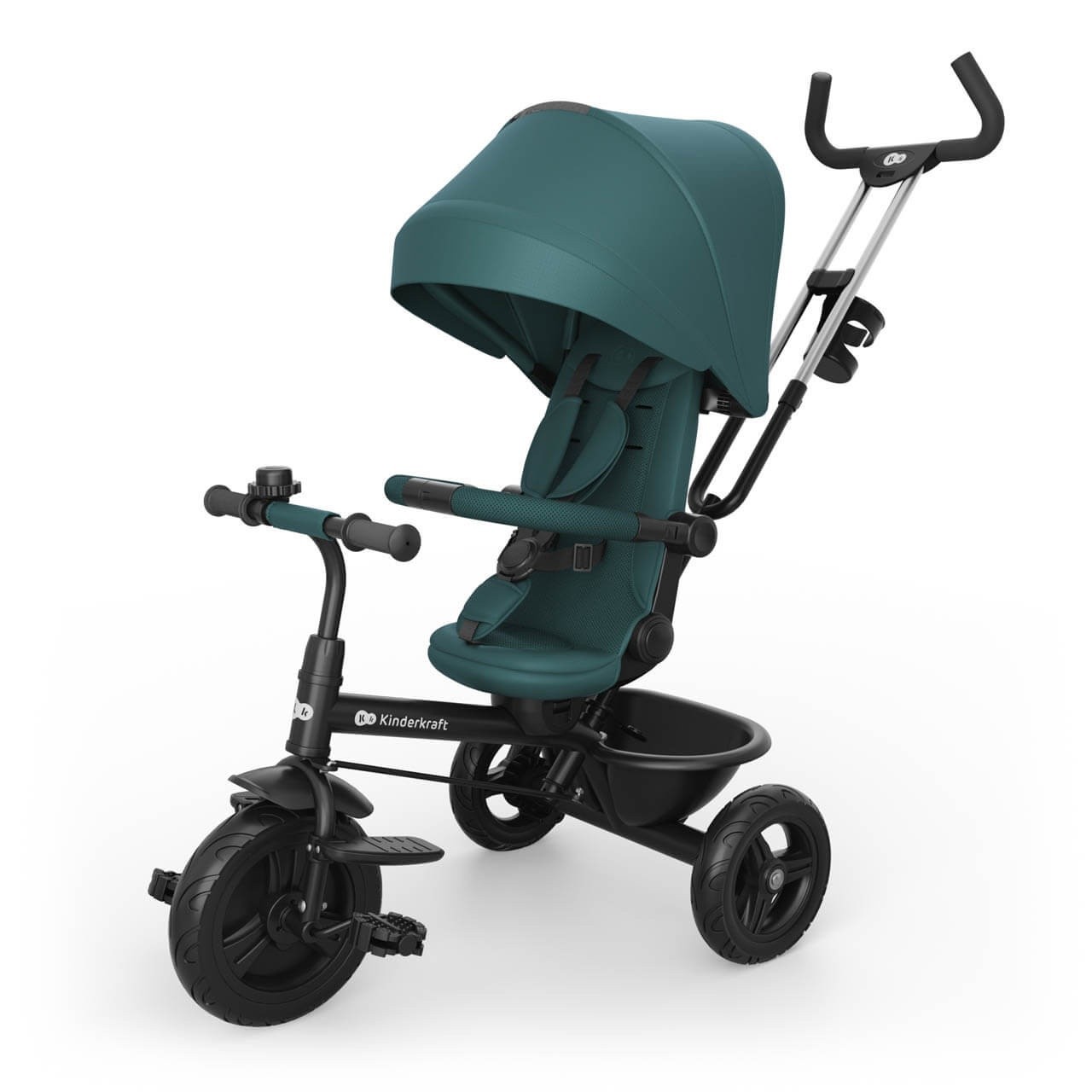 Детский велосипед Kinderkraft Aston 2 Plus Green (KRASTO02GREPL00)