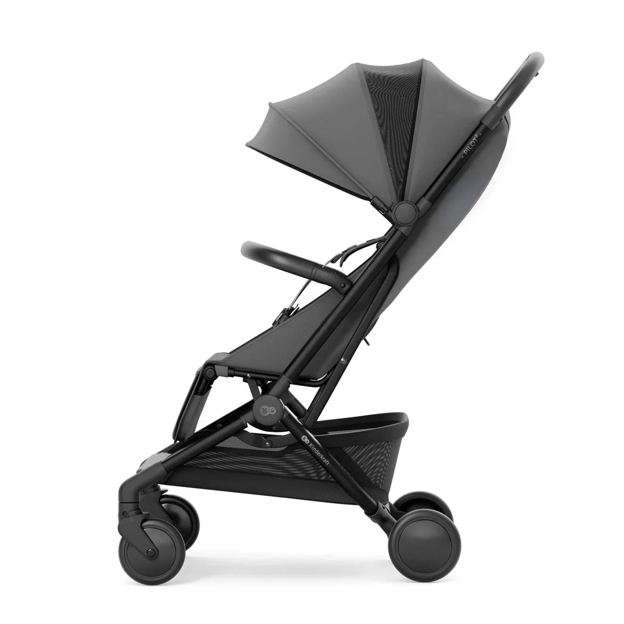 Коляска Kinderkraft Pilot 2 Platinum (KSPILO02GRY0000)