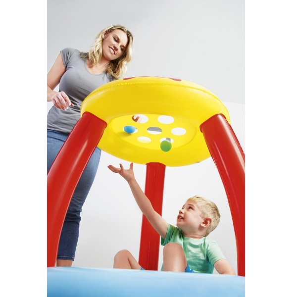 Bestway Игровой центр 89x89x84см ЗВЕРЮШКИ Fisher Price с мячами (15шт), 2+