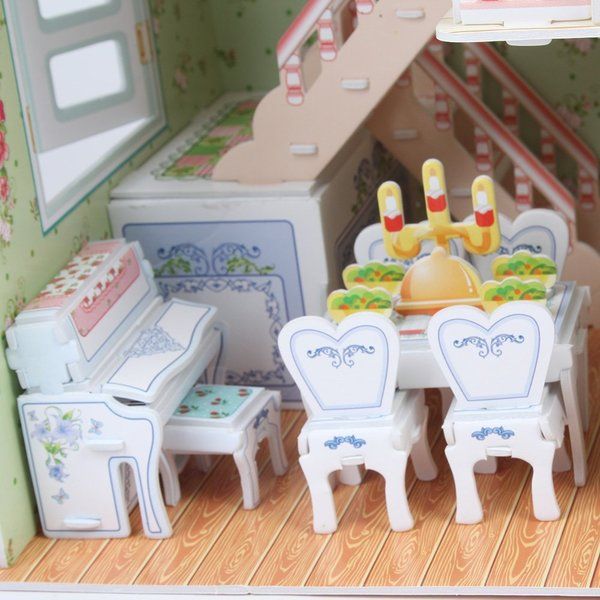 3D пазл “Кукольный домик мечты”, 160 элементов