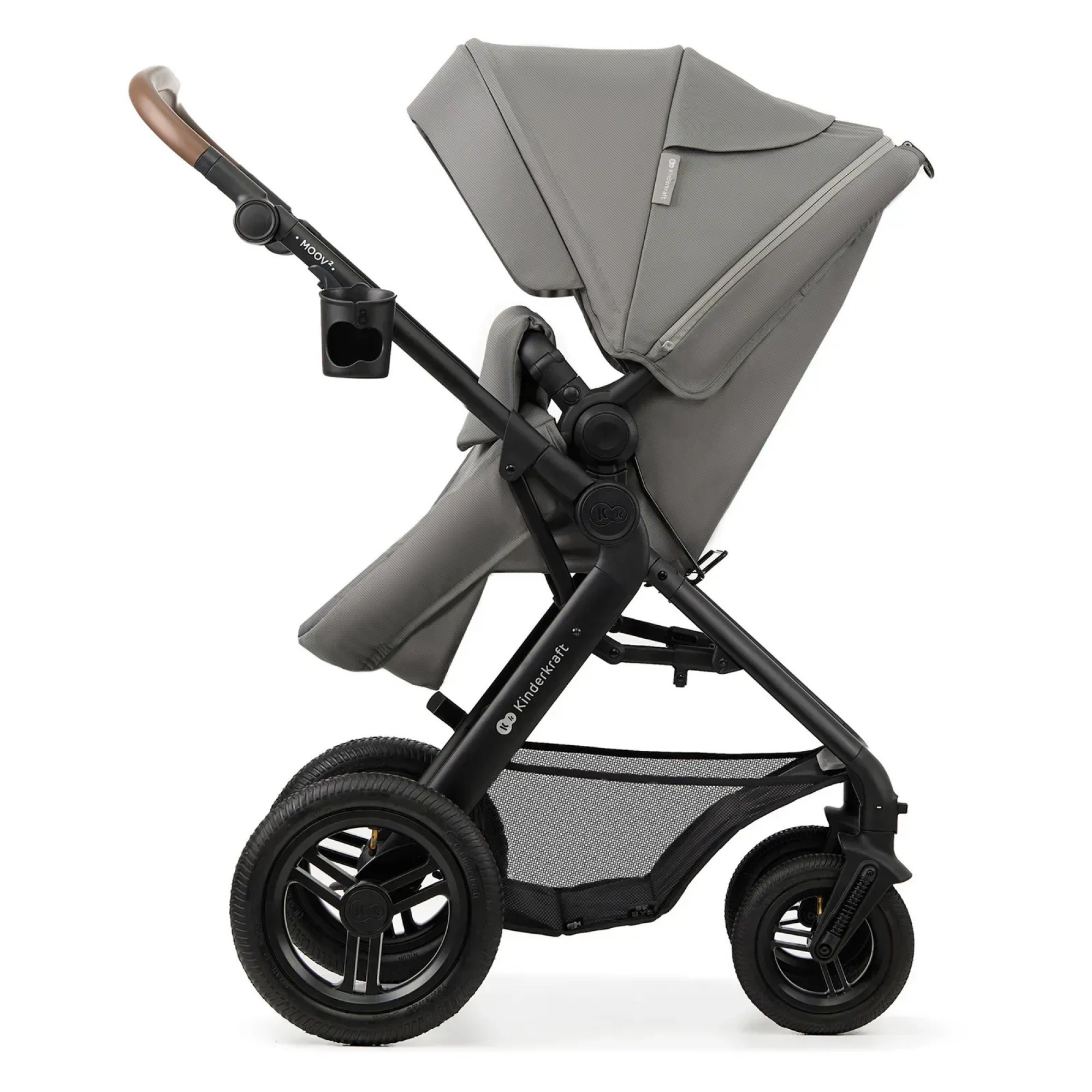 Коляска Kinderkraft Moov 3in1 2 Air Light Grey (KSMOOV02LGR3000)