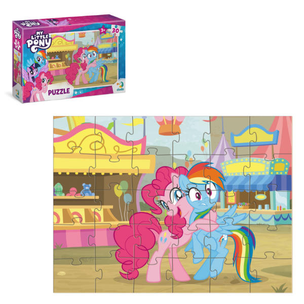 Пазл «Парк аттракционов», серия My Little Pony , 30 элем