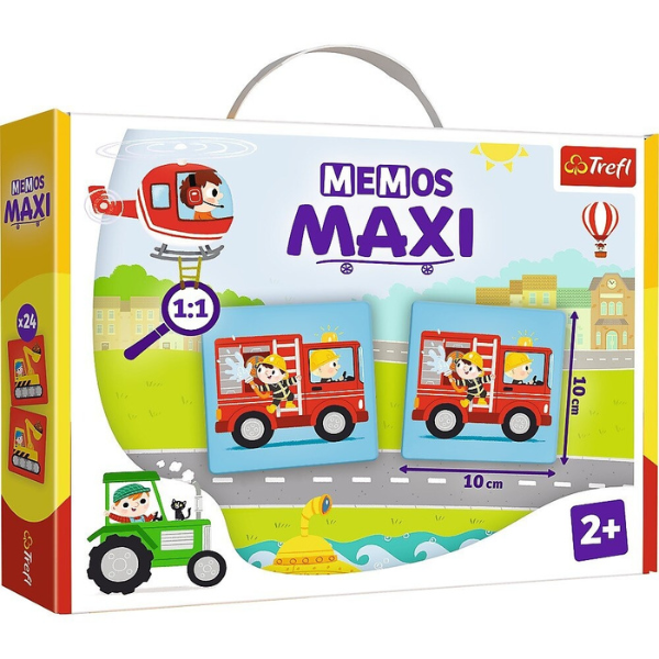 Игра на память «Memos Maxi: Транспорт», 24 эл.