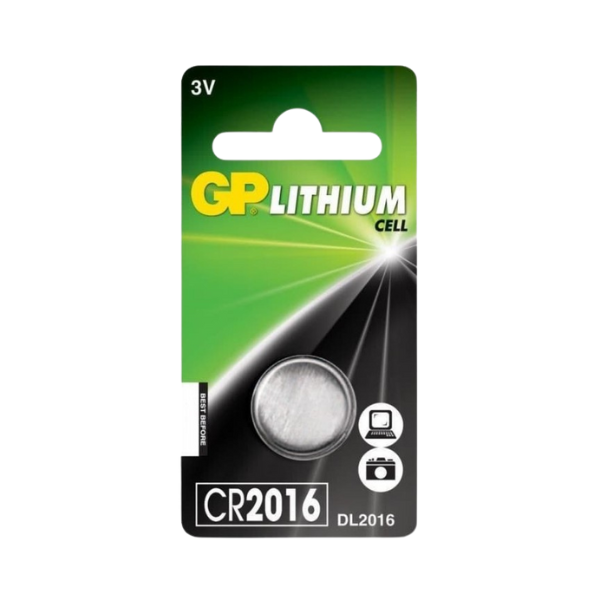 Батарейка Литиевая GP CR2016, (в блист. 5шт.)