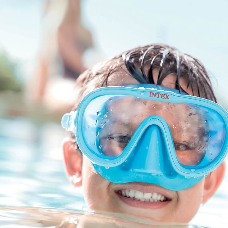 INTEX Маска для плавания “Морское сканирование”, 8+, 2 цвета