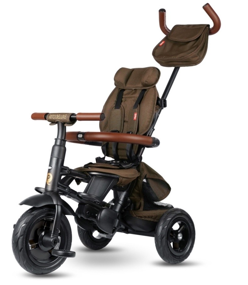 Детский велосипед Qplay Rito Deluxe Brown