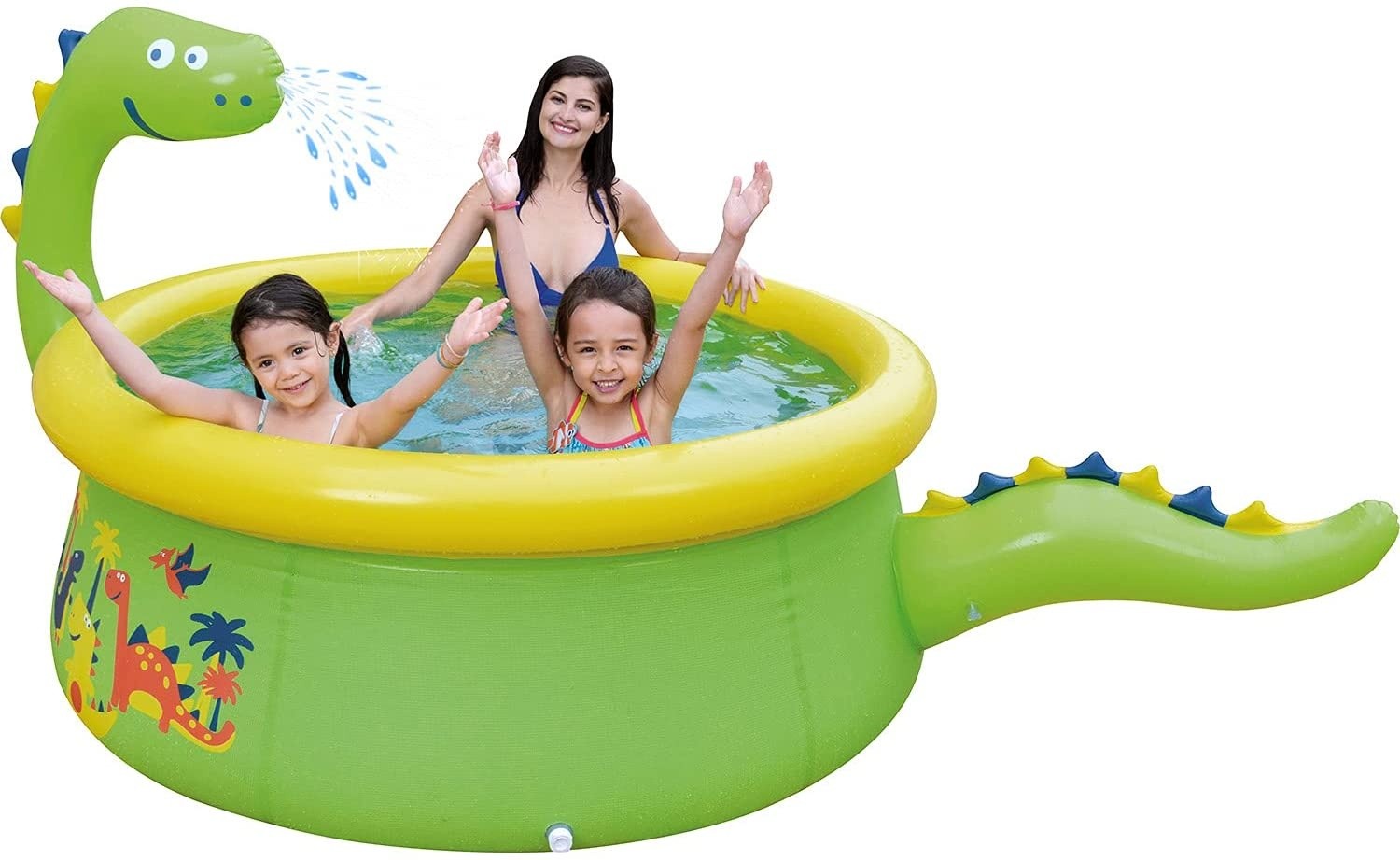 Детский бассейн с фонтаном SunClub Dinosaur 3D Spray (17786)