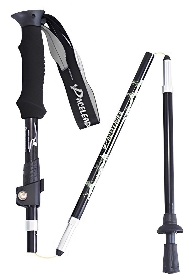 Треккинговая палка Paceleader Trekking Pole AT15 Black