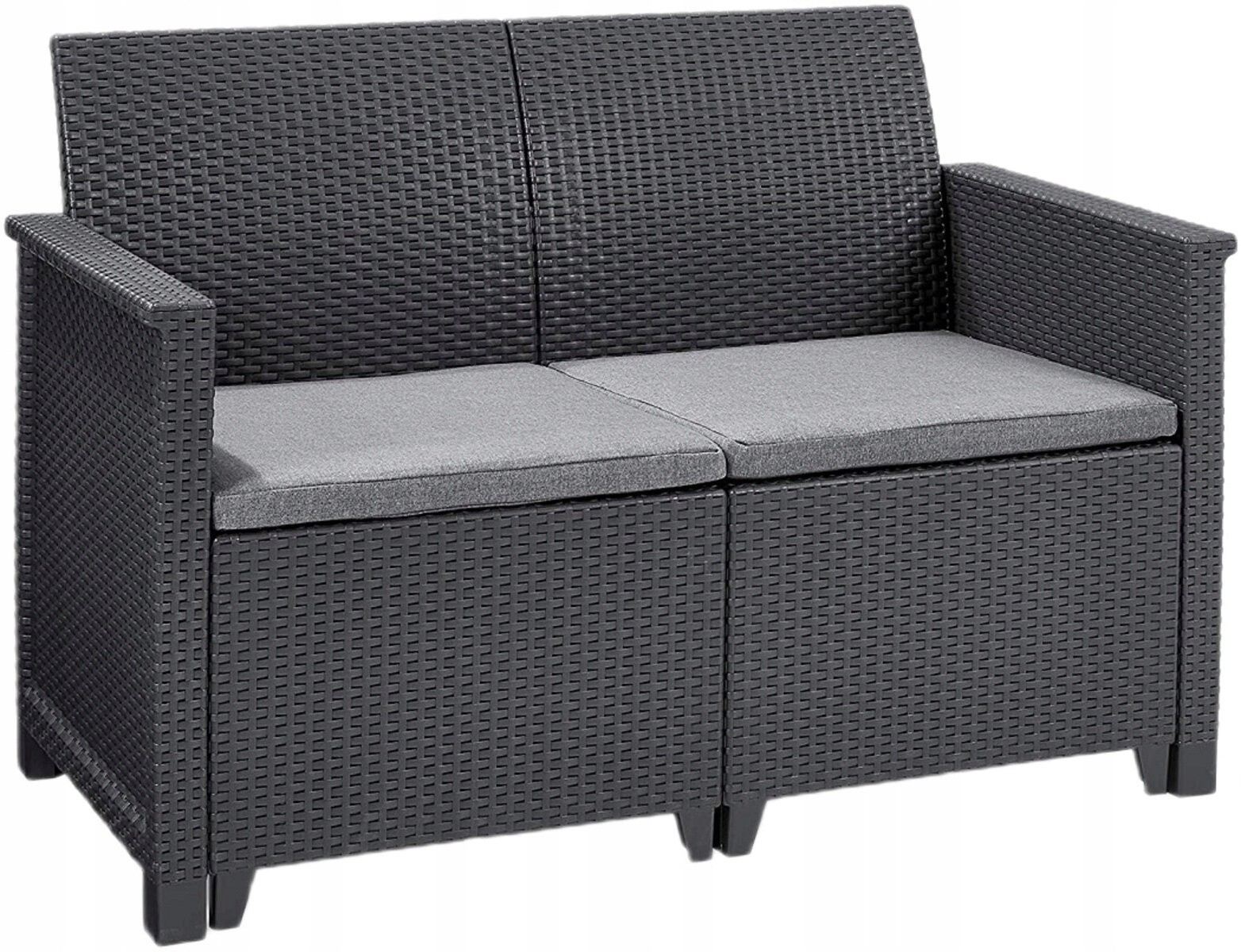 Набор садовой мебели Keter Elodie 2 Set Graphite/Coolgrey (246158)