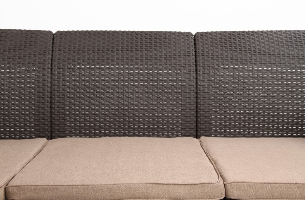 Садовый диван Keter Corfu Relax Brown (258950)