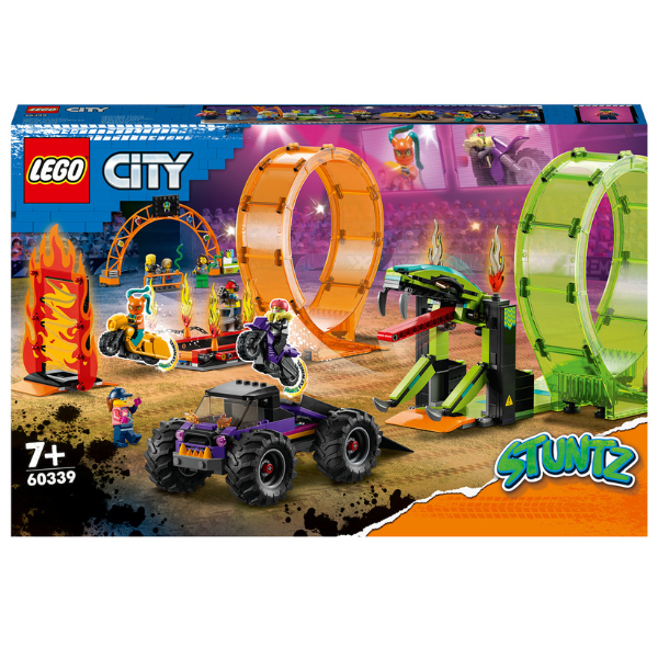 LEGO City «Double Loop Stunt Arena», 598 элем.