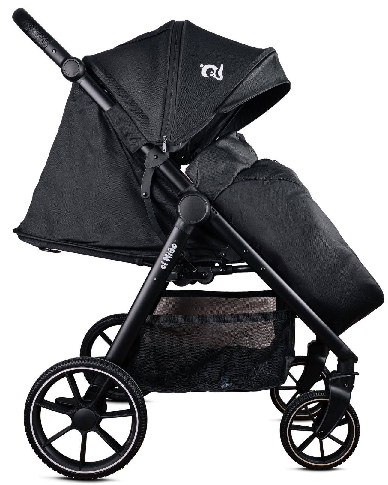 Коляска El Nino Carina Black