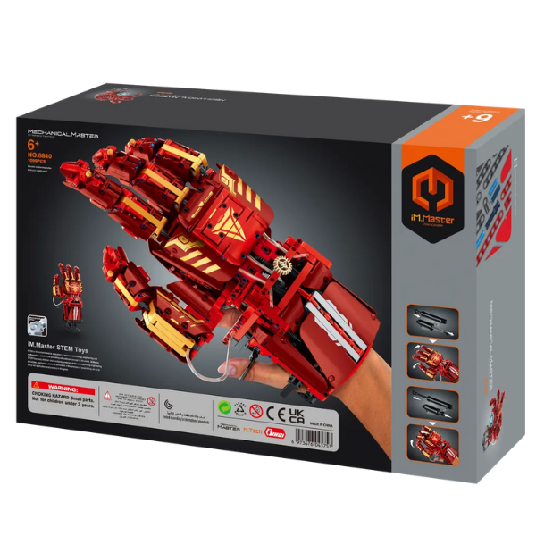Конструктор iM Master Mechanical Master «Перчатка Железного Человека», 1099 элем.