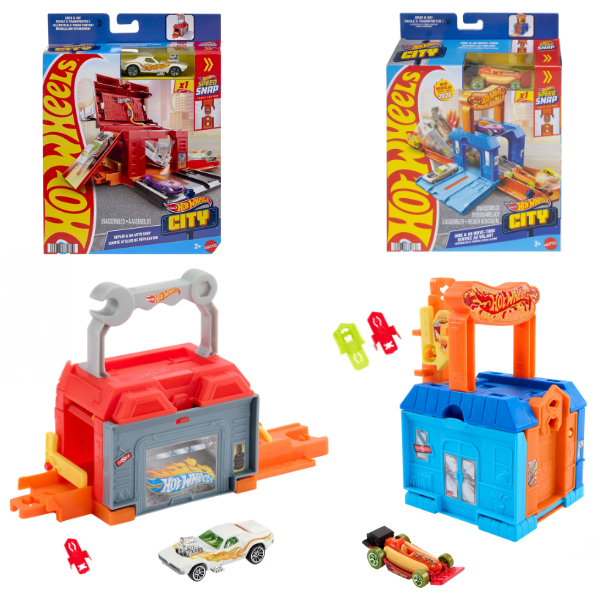 Игровой набор Hot Wheels «Складывай и играй»