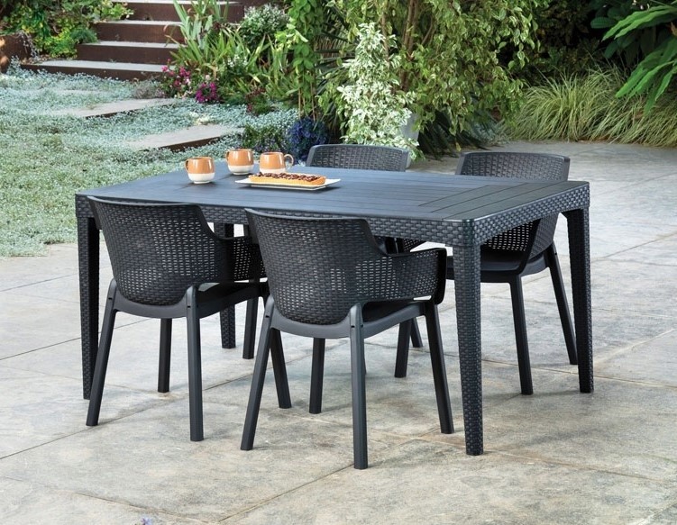 Кресло Keter Eva Chair Graphite (247234)