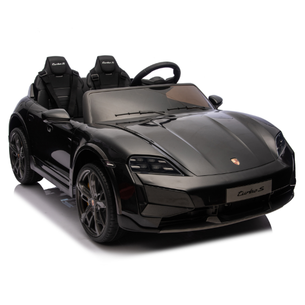 Машина Porsche Taycan, Аккумулятор 12V10Ah, 2 мотора 90W, EVA колеса, кожаные сидения