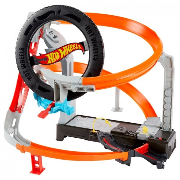 Hot Wheels Игровой набор Гонки в шиномонтажной