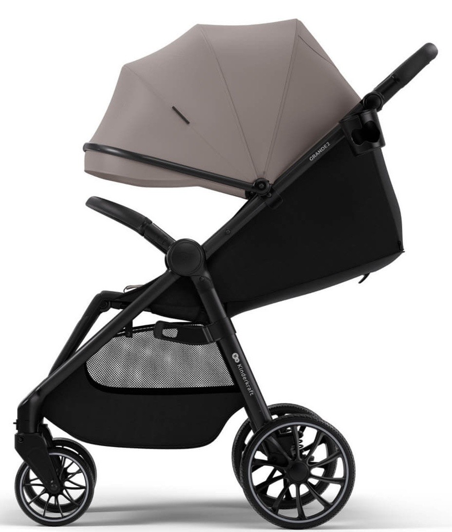 Коляска Kinderkraft Grande 2 Sand Beige (KSGRAN02BEG0000)
