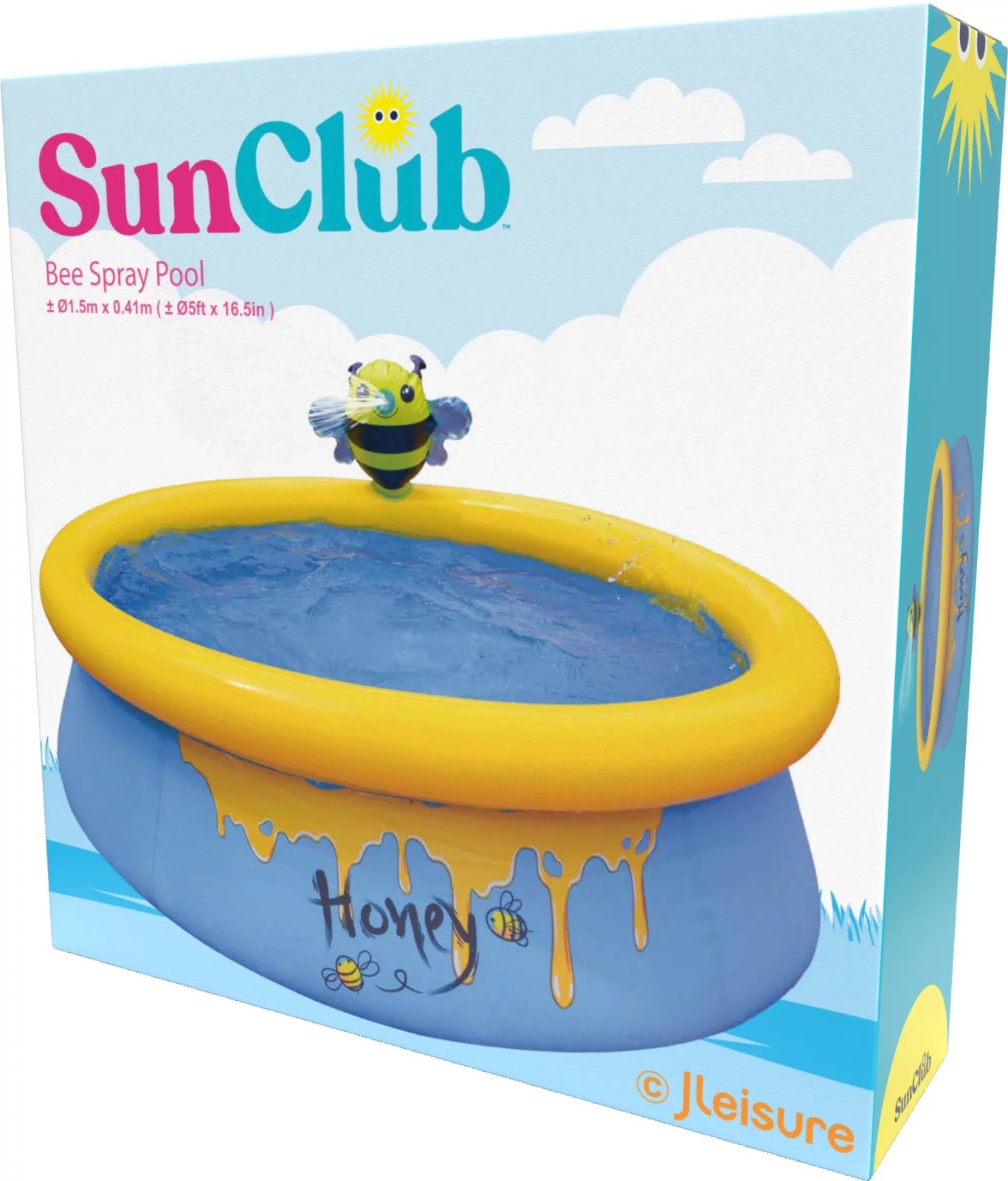 Детский бассейн с фонтаном SunClub Bee Spray (12010)