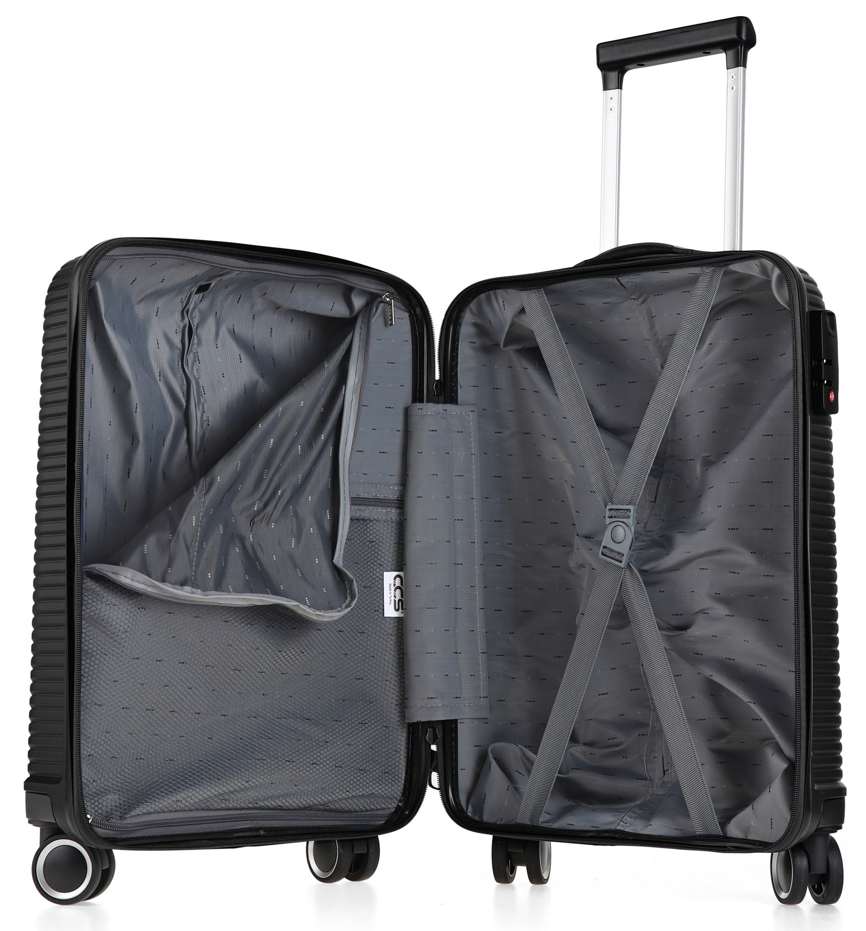 Чемодан CCS 5224 S Black