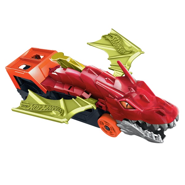 Hot Wheels Игровой набор «Разъярённый дракон» с хранилищем для машинок