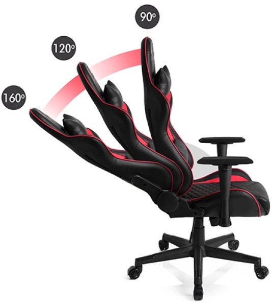 Геймерское кресло Sense7 Spellcaster Black and Red