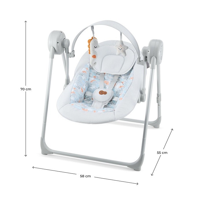 Электрические качели Kinderkraft Swingee Grey (KBSWIN00GRY0000)