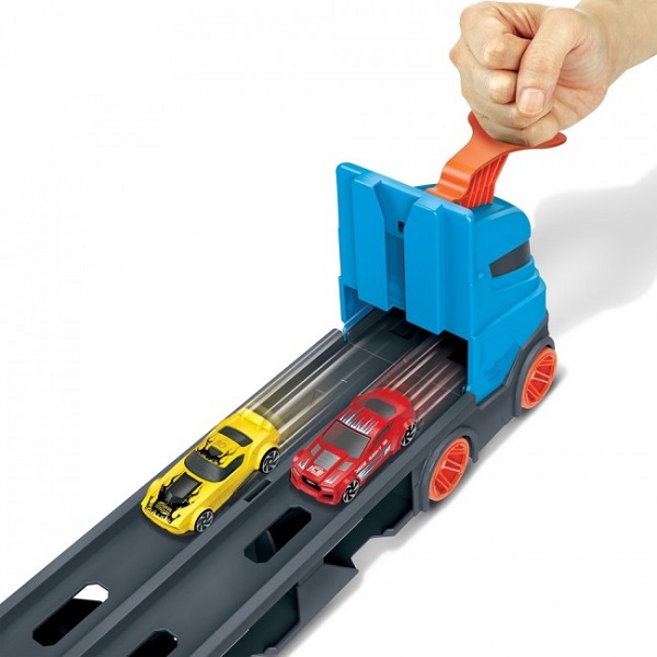 Hot Wheels Грузовик-транспортер «Супергонки»