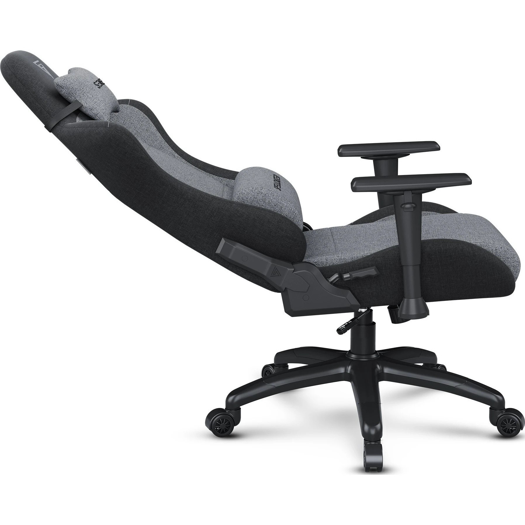 Геймерское кресло Sense7 Spellcaster FUKU XL Fabric Black and Gray
