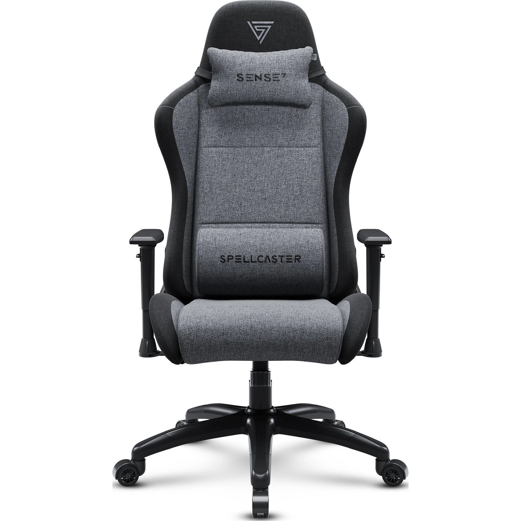 Геймерское кресло Sense7 Spellcaster FUKU XL Fabric Black and Gray