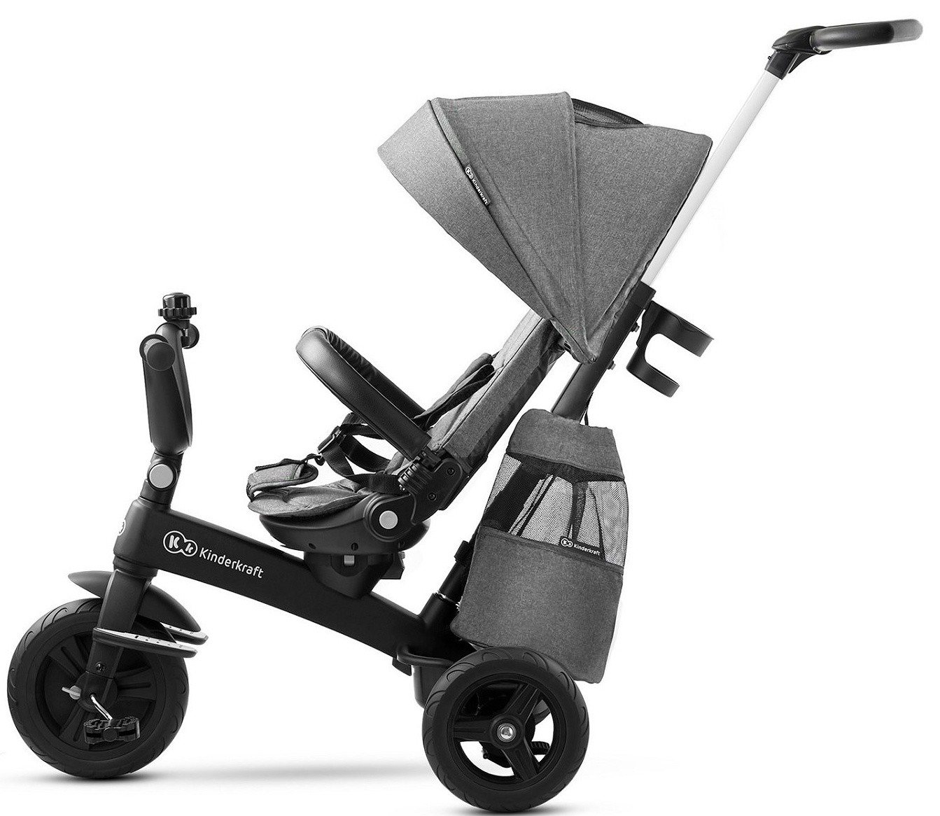 Детский велосипед Kinderkraft Easytwist Gray (KKRETWIGRY0000)