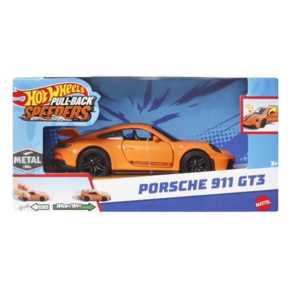 Машинка Hot Wheels инерционная «Pull-Back Speeders» (в асс.)
