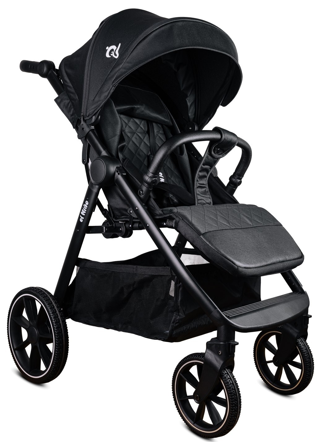 Коляска El Nino Carina Black