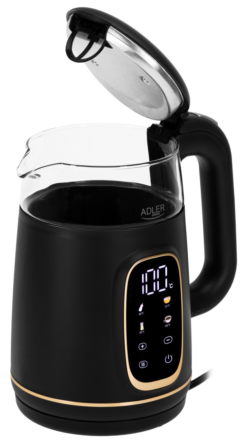 Электрочайник Adler AD-1305 Black Gold