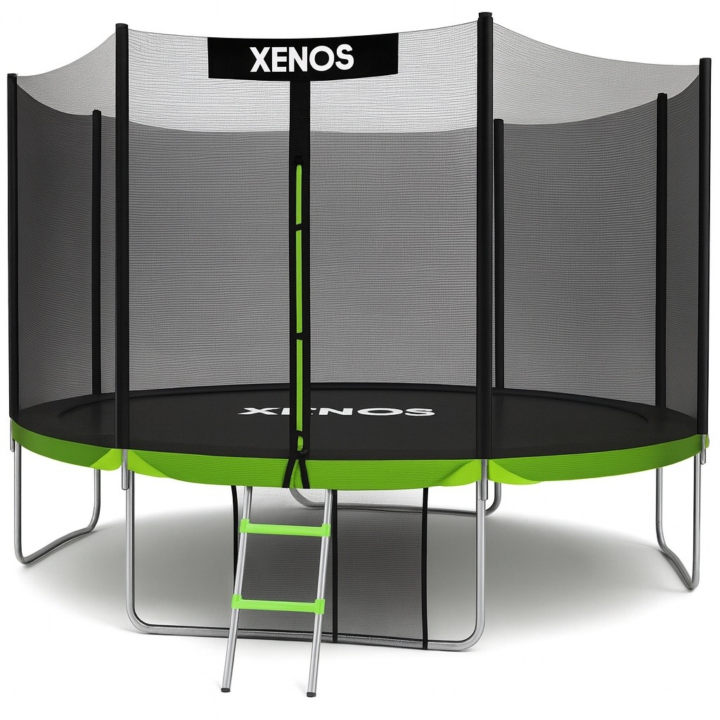 Батут Xenos XT-14FT (427cm) Green