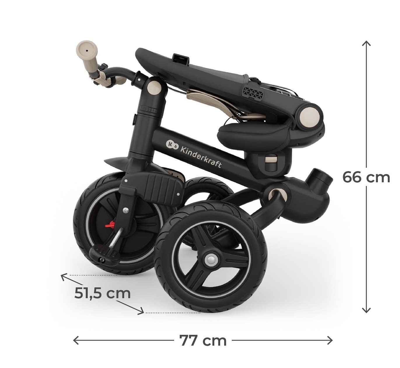 Детский велосипед Kinderkraft Spinstep 2 Plus Beige (KRSPST02BEGPL00)