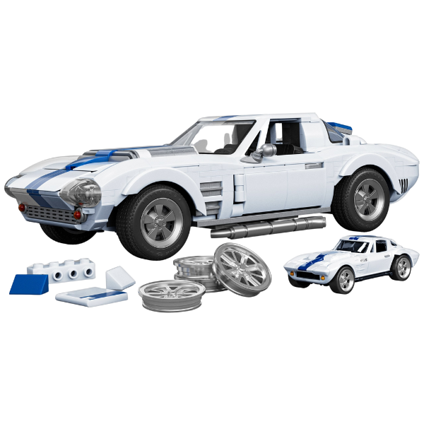 Конструктор Hot Wheels – Corvette Grand Sport, масштаб 1:16