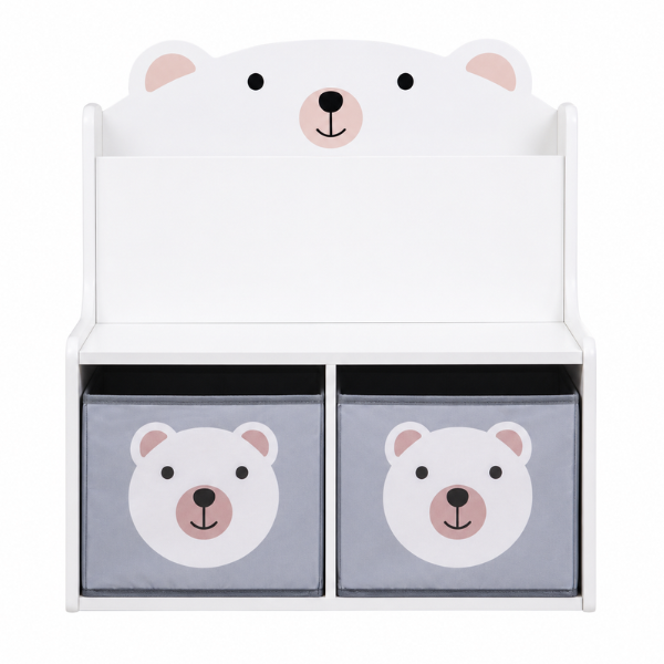 Скамейка с местом для хранения игрушек и книг «Bear», U-Grow